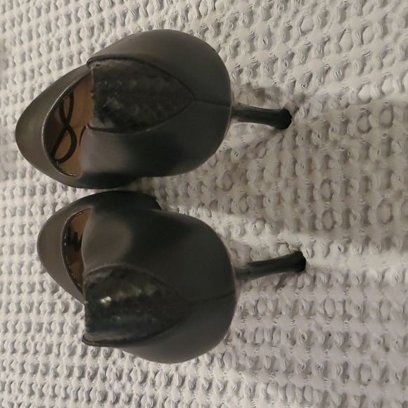 SAM Edleman Black Pumps Size 5.5 - Picture 2 of 6